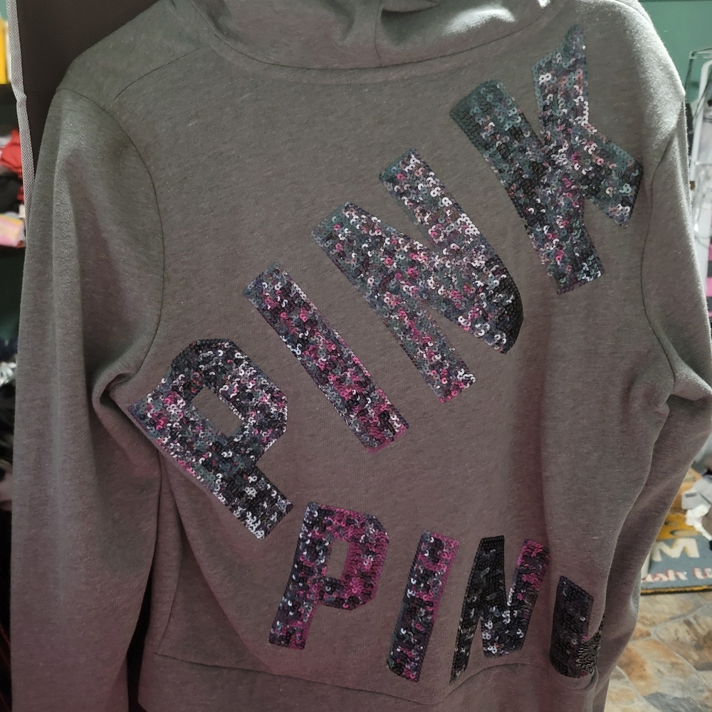 Blinged out hoodie
